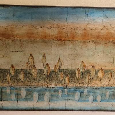 21: Handpainted Reproduction "Reflections" by Matthew Menger