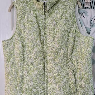 36: Christopher Banks Quilted Vest and Munki Munki Flannel PJs