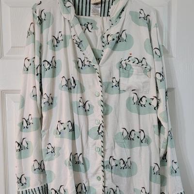 36: Christopher Banks Quilted Vest and Munki Munki Flannel PJs