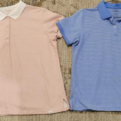 39: (2) L.L. Bean Polo Shirts