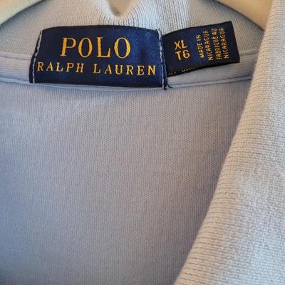 41: Light Blue Polo Dress