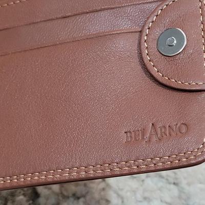 47: New Brown Leather Belarno Wallet