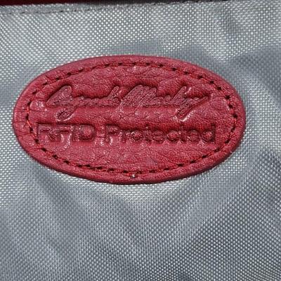 51: New Osgoode Marley Red Leather Crossbody Bag