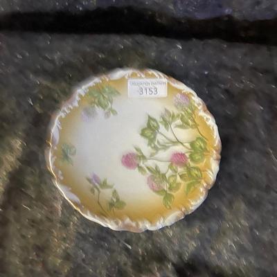 Decorative Plate with Flowers