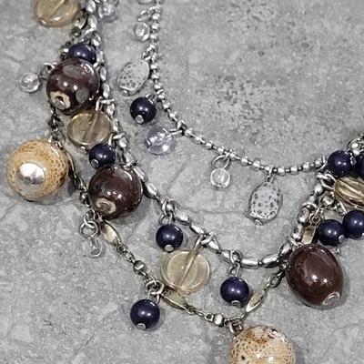 57: (2) Fashion Necklaces