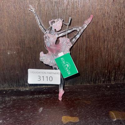 Glass Ballerina Tree Ornament