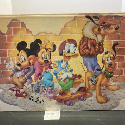 Vintage Disney Poster