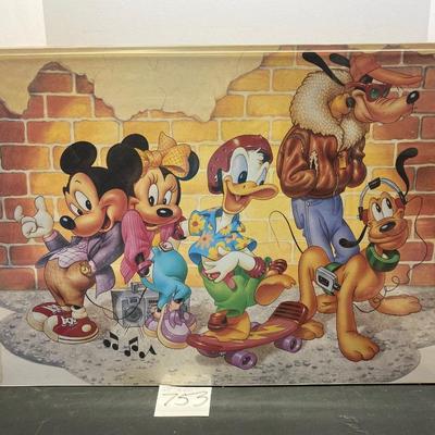 Vintage Disney Poster