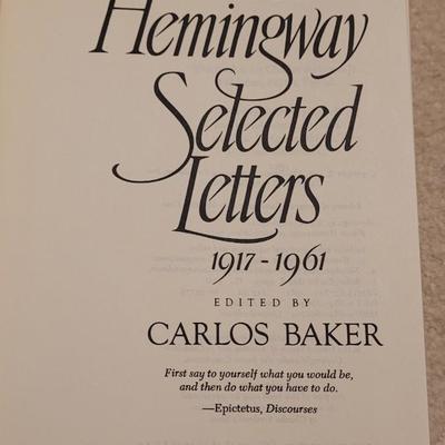 83: Hemingway's 'Selected Letters 1917-1961' Book