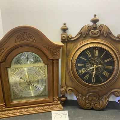 Barometer and Clock