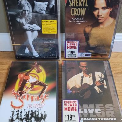 89: Music DVD's (4)
