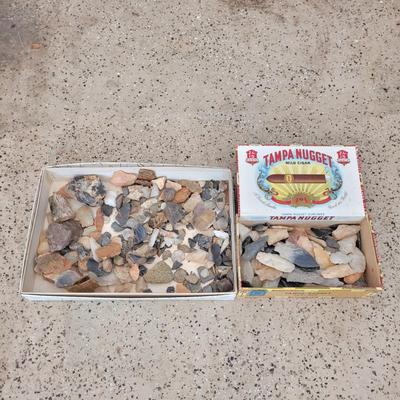 Collection of Arrowheads, Rocks and Minerals (G-CE)