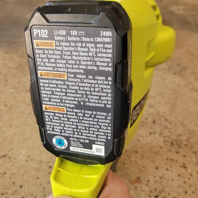 Ryobi and Worx Cordless Leaf Blowers (G-CE)