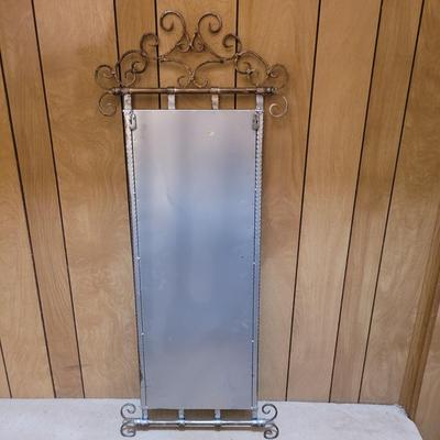 Metal Tapestry Art Nouveau Style Wall Hanging (BLR-CE)