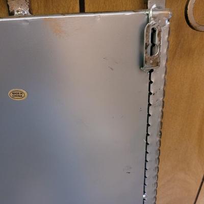 Metal Tapestry Art Nouveau Style Wall Hanging (BLR-CE)