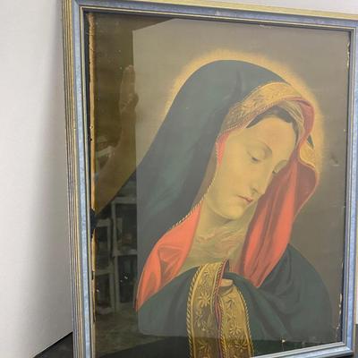 Very Old Religious Picture