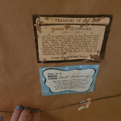 â€œHarvest Timeâ€ by Alfred Glendening Framed Print (BLR-CE)