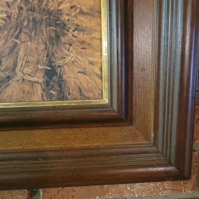 â€œHarvest Timeâ€ by Alfred Glendening Framed Print (BLR-CE)