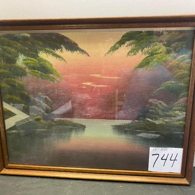 Sunset Painting