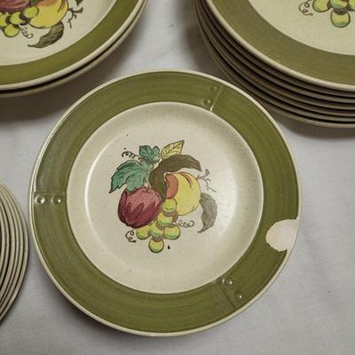 Poppytrail by Metlox "Provincial Fruit" Dishware (BLR-CE)