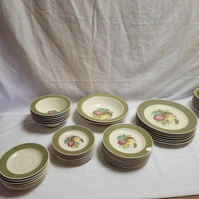 Poppytrail by Metlox "Provincial Fruit" Dishware (BLR-CE)