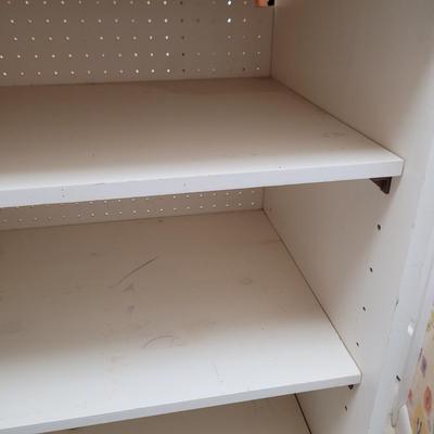 Tall Cabinet and Shelving Unit (BK-CE)