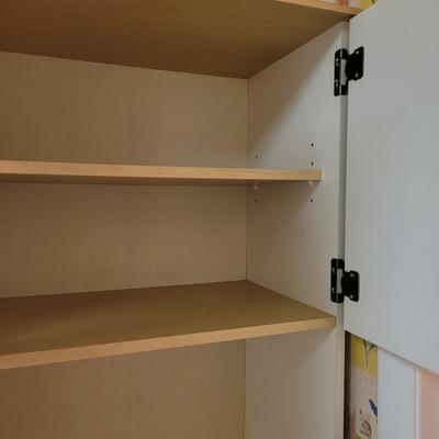 Tall Cabinet and Shelving Unit (BK-CE)