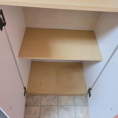 Tall Cabinet and Shelving Unit (BK-CE)