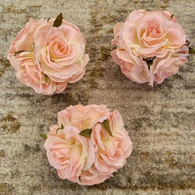 100: Pink Rose Floral Balls
