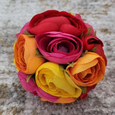 102: Multicolored Rose Balls