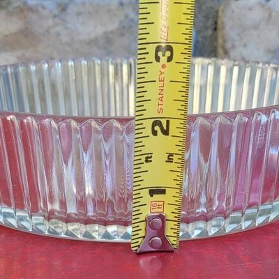 121: Glass Candy Dish and Serving Dish