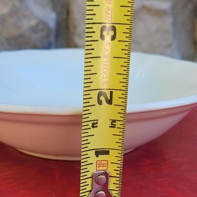 123: Longaberger Plate and Ironstone Bowl