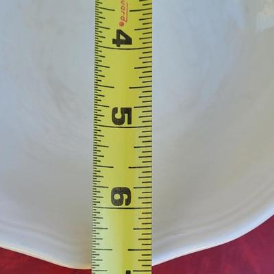 123: Longaberger Plate and Ironstone Bowl