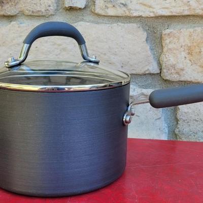 127: Cuisinart & Kitchen Aid Skillets with Lid and Faberware Pot