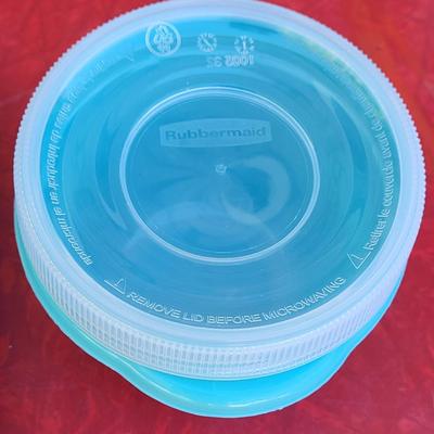 133: Ice Trays and Small Bowl with a Lid