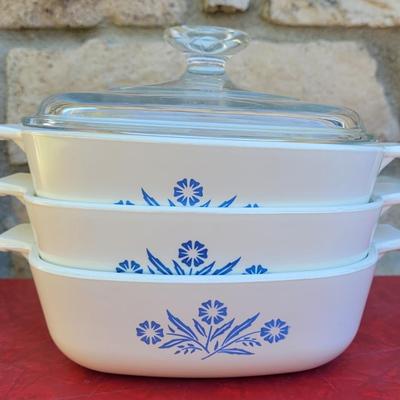 141: Corning Ware Casserole Dishes