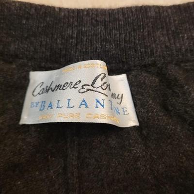 146: Dark Gray Ballantyne Cashmere Pants