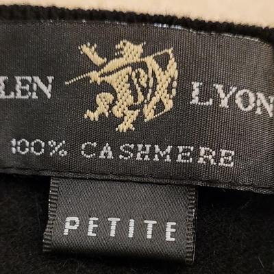 151: Black Glen Lyon Cashmere Sweater