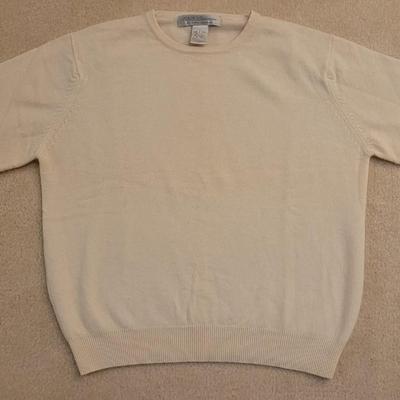 152: Ivory Cashmere Sweater