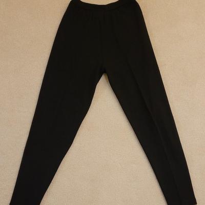 153: Black Elizabeth Arden Cashmere Pants