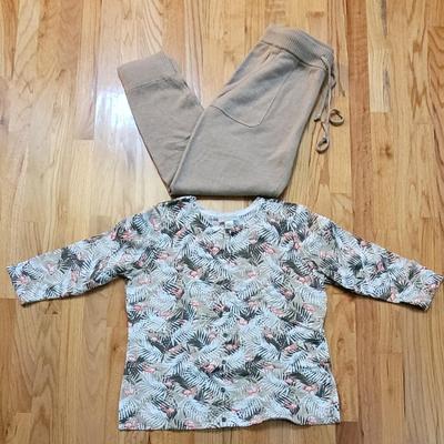 170: Button Down Sweater and Sweater Pants