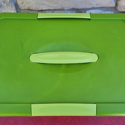 183: Plastic Storage with Lid