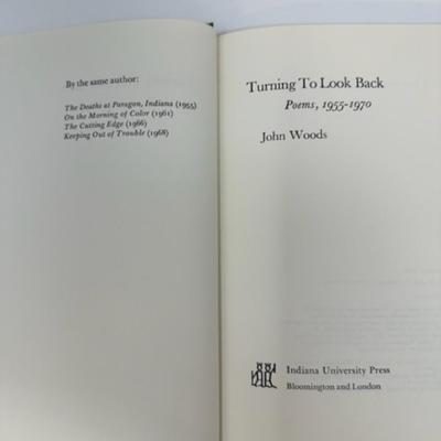 Turning to Look Back by John Woods - Signed