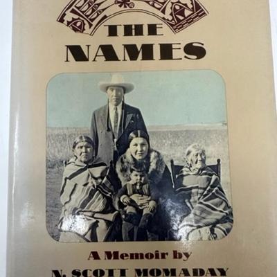 The Names - A Memoir by N. Scott Momaday - signed