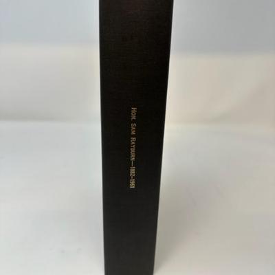 Sam Rayburn Memorial Address to Congress - Signed