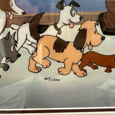 Toons Go to Hollywood Animation Art