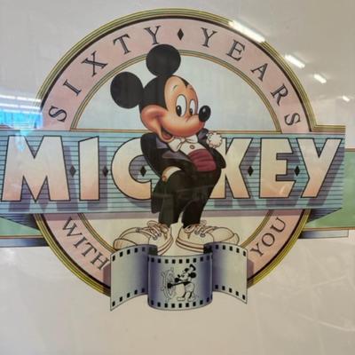 Mickey Mouse 60 Years Poster