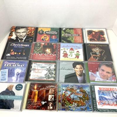 305 Christmas Holiday Music CD's Large Lot NEW