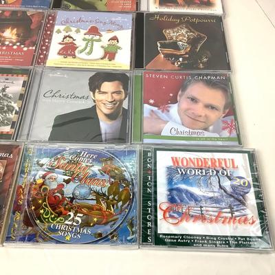 305 Christmas Holiday Music CD's Large Lot NEW