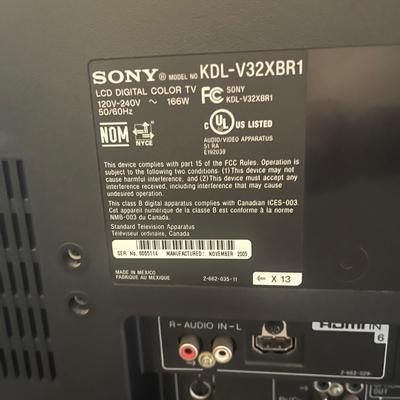 Sony 32â€ LCD TV (UO-MG)
